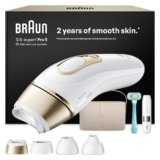 Braun Silk·expert Pro 5, Epilatore Luce Pulsata Smart, Epilazione Laser Peli Donna A Casa, Riduzione Permanente Dei Peli, Con 4 Testine, Custodia, Mini Depilatore Viso, Rasoio Gillette Venus, PL5442