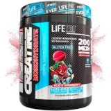 Life Pro Creatine Monohydrate 200 Mesh Micronized 500g, Creatina in polvere micronizzata con purezza del 99,9%, aumenta la resistenza e la forza, assorbimento rapido, allenamento – Acid Strawberry