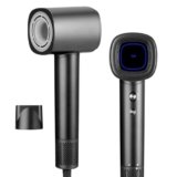 VINATO Asciugacapelli, Phon da 200 Milioni di Ioni Negativi, Motore Brushless da 110.000 giri/min, 1600 W, 59 dB Rumore Basso per Viaggio e uso D omestico
