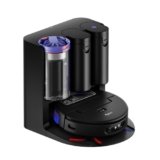Dyson Spot+Scrub™ AI Robot aspirapolvere e lavapavimenti, 18.000 Pa, 200 min autonomia, auto‑svuotamento, base 3 L, rullo autopulente e filtrazione igienica 0,1 micron (Nero/Blu)