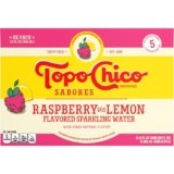 Topo Chico Sabores Raspberry with Lemon 12oz 8pk
