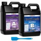 FansArriche Resina epossidica trasparente 192 oz/5440 ml resin 1: 1 rapporto; rivestimento in resina sintetica trasparente, per legno, creazioni artistiche, restauro
