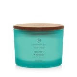Chesapeake Bay Candle Mind & Body 3-Wick Coffee Table Jar Candle, Nourish + Renew (Coconut & Sandalwood)