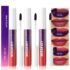 Kaely Dark Brown Gradient Matte Lipstick Lip Liner Pencil for Women, 2-in-1 Flawless Contour Gradual Ombre Effect Lipliners Pencil Lip Gloss Makeup Waterproof, labiales mate 24 horas originales, 15
