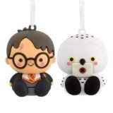 Hallmark Better Together Harry Potter and Hedwig Magnetic Christmas Ornaments, Set of 2
