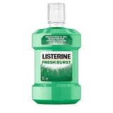 LISTERINE Collutorio Fresh Burst, Collutorio LISTERINE a uso quotidiano per un’igiene orale completa, Rimuove fino al 99% dei batteri che possono causare alito cattivo e combatte la placca, 1 L