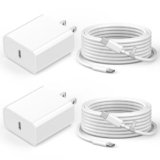 iPhone 17 16 Pro Charger Fast Charging, 2 Pack 20W USB C Fast Charger Block with 10FT Long USB C to C Charging Cable for iPhone 17/17 Pro/17 Pro Max/Air/16/16 Plus/16 Pro/16 Pro Max/15/15 Pro Max
