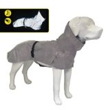 Croci Hiking Cappotto Per Cani, Impermeabile Per Cani, Makalu, Fodera Termoregolante, Riflettente, 80 cm