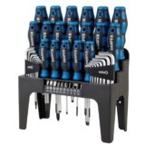 Draper 865/44 – Autista set più stare in piedi – blu (44 pezzi)