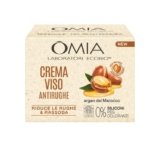 Omia, Crema Viso Antirughe all’Argan del Marocco e Acido Ialuronico, Riduce le Rughe e Rassoda la Pelle, Senza Siliconi e Coloranti, Adatta a Tutti i Tipi di Pelle, 50 ml