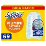Swiffer Duster Piumini Cattura Polvere, 69 Piumini, Cattura e Intrappola Polvere e Sporco, Raggiunge I Punti più Difficili della Casa, Giga Formato