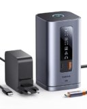 Baseus Docking Station [con Caricatore da 100 W], Docking Station 11 in 1, 3 Monitor con 2 HDMI 1 DP 4K a 60Hz, USB-A/C 10 Gbps, 1 Gbps Ethernet, Compatibile con Laptop Windows