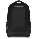Invicta Zaino MATE S, Monoscomparto, Nero, Tasca porta laptop, Multifunzione, Per ragazzi e adulti, Ufficio, Tempo libero e viaggi