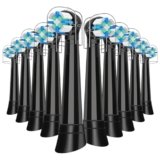 Testine Compatibili con Oral B iO Spazzolino Elettrico, 10 Testine di Ricambio adatte a iO 2/3/4/5/6/7/8/9/10 Serie