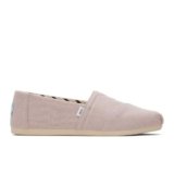 Toms Women’s Alpargata Espadrille, Ballet Pink Heritage Canvas, 7.5