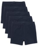 The Children’s Place Baby Girls and Toddler Cartwheel Shorts, Tidal 5-Pack, 5T US