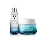 Kit Vichy Minéral 89, Booster Quotidiano Fortificante e Rimpolpante, 75 ml + Vichy Mineral 89 Crema Idratante Leggera 72H 50ml