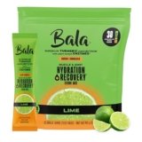 BALA Enzyme Hydration & Sugar-Free Drink Mix Powder – May contributes to Overall Wellness – Lime 0.25oz (30 Count)