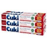 Cuki Alluminio con speciale Trama a Rilievo 16+4m, 6 confezioni da 16+4m