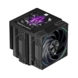 Thermalright TR Phantom Spirit 120 Vision EVO CPU, Twin Tower Radiator velocità 2150 RPM, risoluzione 480 x 480 schermo IPS con 3,95 in, raffreddamento per computer Intel lga1851/AM5