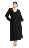 City Chic Women’s Plus Size Maxi Keyla, Black