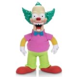 JAKKS Pacific The Simpson – pupazzo parlante di Krusty il Clown alto 41 cm. Con l’interruttore puoi alternare Krusty buono a Krusty cattivo, come nell’iconica puntata di Halloween!, 175504
