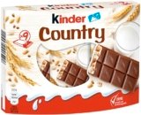Kinder Cereali, tavolette di cioccolato ai cereali, 9 pezzi da 23,5 gr