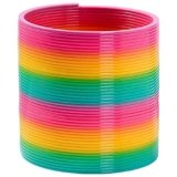 Out of the blue Giocattolo per Bambini/Spirale Arcobaleno/Materiale : Plastica ad Alta Resistenza/Dimensioni : 10 x 10 cm