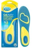 Scholl Solette Gel Activ Everyday, Solette per Scarpe ad Uso Quotidiano per Uomo con Tecnologia Antiodore, Garantiscono Ammortizzazione e Assorbimento degli Urti, Misura 40-46.5, Confezione da 1 Paio