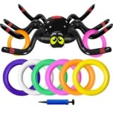 Extra Large Inflatable Spider Ring Toss Game,Halloween Ring Toss Game,Halloween Games