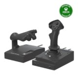HORI HOTAS Flight Stick – Controller da simulazione di volo progettato per Xbox Series X|S – Licenza ufficiale Microsoft