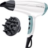 Remington Asciugacapelli 2300W – Leggero e Silenzioso – Generatore di Ioni per lucentezza e meno effetto crespo, 3 livelli di riscaldamento,Bocchetta per styling e diffusore, Shine Therapy D5216