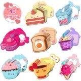 HSHFAMIIY 40 Pack Valentines Day Cards for Kids School | Valentines Cards for Kids Classroom, Classroom Exchange Gift for School Parties, Valentine’s Crafts Accessories Treats Party Favors