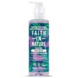 Faith in Nature Sapone Mani Naturale alla Lavanda & Geranio, Addolcente, Vegano e Non Testato su Animali, Senza SLS e Parabeni, 400 ml