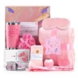 Regali Per Donne,Regali Di Compleanno,Cesti Regalo Spa,Set Regalo Per La Cura Di Sé E Regali Di Pronta Guarigione Con Coperte,Candele Profumate E Tazze Sono Le Scelte Migliori Per I Regali Alle Donne.