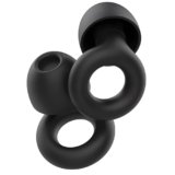 2 Tappi Orecchie Dormire, Pro Tappi Orecchie Dormire, Orecchies Dormires Tappis per Orecchies Antirumore, Morbida e Riutilizzabile, Ideali per Sonno Profondo, Ufficio, Viaggi, Nero