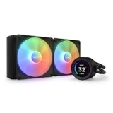 NZXT Kraken Elite 280 RGB – RL-KR28E-B1-280mm AIO CPU Liquid Cooler – Customizable 2.36″ Wide-Angle LCD Display for GIFs, Images, Performance Metrics – 2 x F140 RGB Core Fans – Black