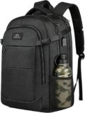 ANNMOR Zaino Porta PC, 15-17,3″ PC per Zaino Uomo, Zaino da Viaggio e Scuola con Porta USB, Compagno Versatile per Adolescenti, Studenti e Lavoratori