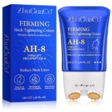 Decollete Donna, Crema Collo e Decollete Effetto Lifting, Combattere il Doppio Mento, AH-8 Collo e Décolléte crema Lifting, Crema Antirughe Donna collo, Rassodare la Pelle, Riduce le Rughe e Idrata