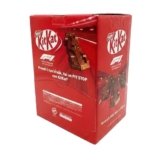 KitKat Icon F1 Espositore da 1250g – 104 Monoporzioni, Senza Glutine