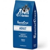 Pets Garden Special Crock Adult, Crocchette con Carne per Cani mantenimento, 20 kg, Prodotto Italiano