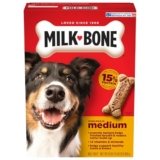 Milk-Bone Original Dog Treats Biscuits for Medium Dogs, 24 Ounces (Packaging May Vary)