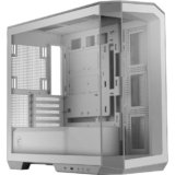 MSI MAG PANO M100L PZ WHITE Case PC Micro-ATX – Compatibilità Micro-ATX, Supporto GPU, Indicatore Livello, Filtri Antipolvere, 33 mm Spazio per Cavi, USB Type-C 20Gbps (Senza ventole)