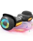 Gyroor Balancing Scooter New G13 All Terrain Balancing Scooter with LED Lights & 500W Motor, Self Balancing Off Road with Bluetooth for Kids ages 6-12 and Adults-Black