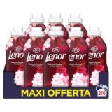 Lenor Ammorbidente Lavatrice Concentrato 216 Lavaggi (27×8), Gelsomino Scarlatto E Rose De Mai, Freschezza Che Dura 3 Volte Più A Lungo Con Tecnologia Olii Profumati