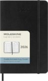 Moleskine Monthly Planner, Agenda Mensile 2026 12 Mesi, Con Copertina Morbida e Chiusura Elastica, Formato Pocket 9 x 14 cm, Colore Nero