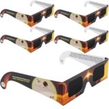 5-pack Premium ISO e certificata CE Lunt Solar Eclipse GLASSES