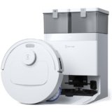 ECOVACS DEEBOT T30C OMNI GEN2 Robot Aspirapolvere e Lavapavimenti, 25.000 Pa, ZeroTangle 3.0, TruEdge 2.0, TrueMapping 2.0, Lavaggio dei panni con acqua calda a 75°C, Stazione OMNI All-in-One, Bianco