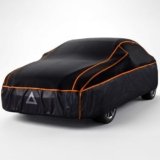 Upgrade4cars Telo Copriauto Anti-Grandine Premium da Esterno Imbottito e Impermeabile | Copertura Auto Felpato Universale Antigraffio per Estivo e Invernale | Auto – L (483 * 178 * 119 cm)