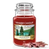 Yankee Candle Candela profumata | Candela in giara grande della Rifugio di Montagna | Candele a lunga combustione: fino a 150 ore | Regali perfetti per le donne